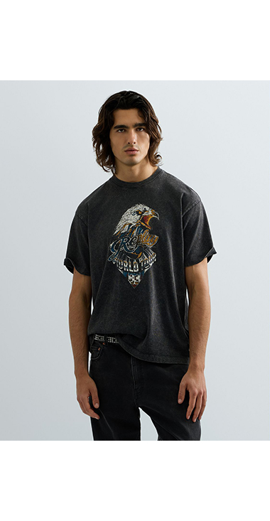 ヴィンテージイーグル リラックスTシャツ 詳細画像